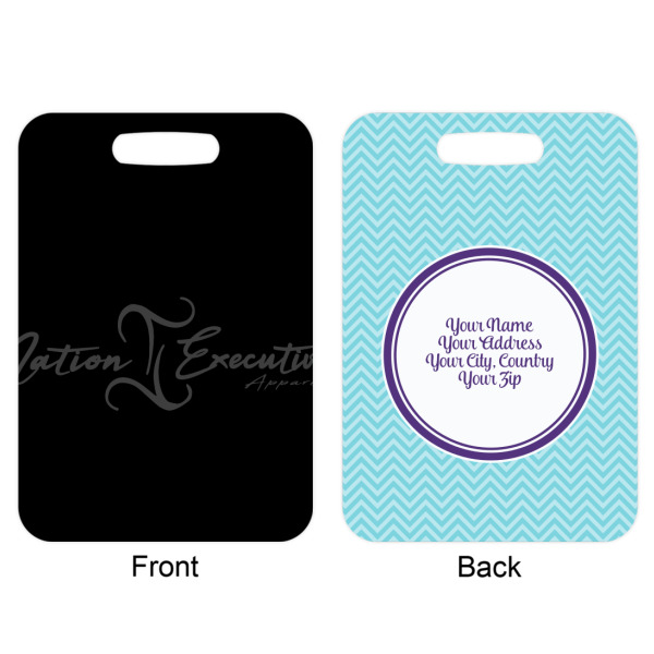 Custom Design - Metal Luggage Tag - Approval