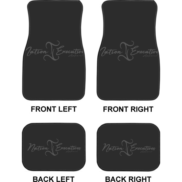 Custom Design - Car Floor Mats Set (2F + 2B)