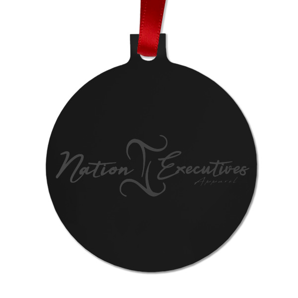 Custom Design - Metal Ball Ornament - Front