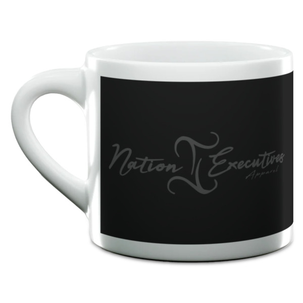 Custom Design - Double Shot Espresso Cup - Single Front