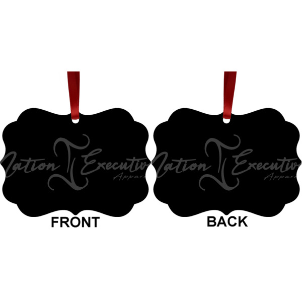 Custom Design - Metal Benilux Ornament - Front and Back (APPROVAL)