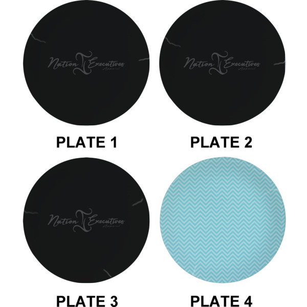 Custom Design - Set of Appetizer / Dessert Plates (Approval)