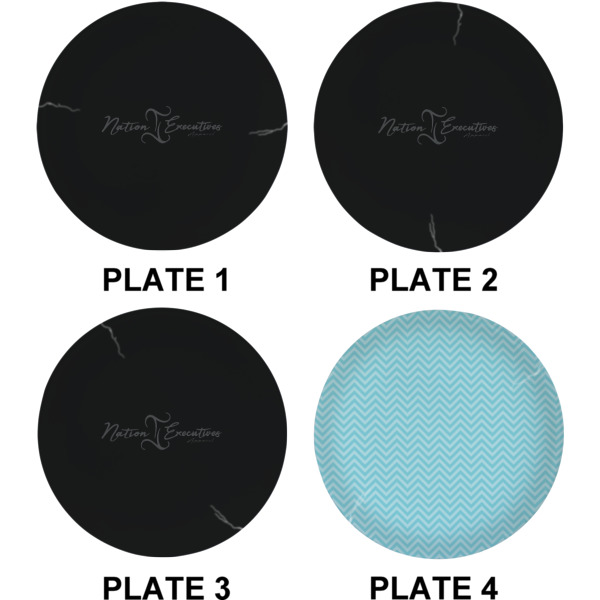 Custom Design - Set of Lunch / Dinner Plates (Approval)