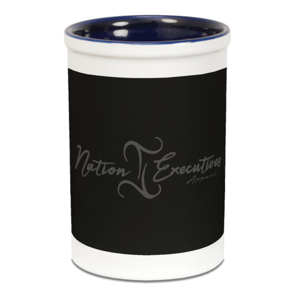 Custom Design - Pencil Holder - Blue