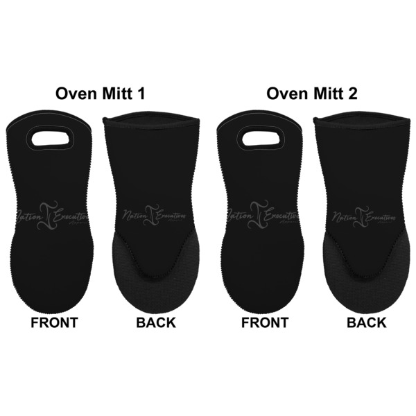 Custom Design - Neoprene Oven Mitt - Set of 2 - Approval