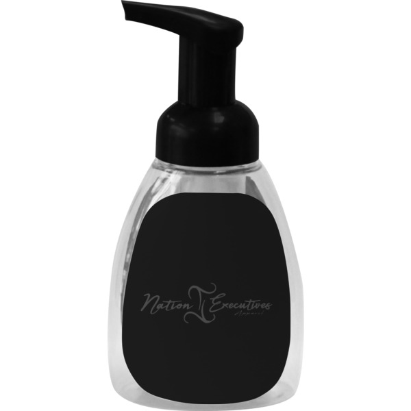 Custom Design - Foam Soap Bottle - Black - Front