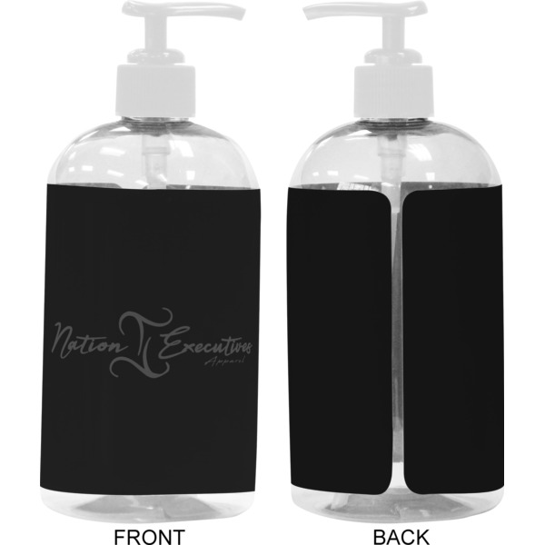 Custom Design - 16 oz Plastic Liquid Dispenser - Approval - White