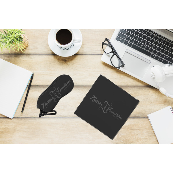 Custom Design - Eyeglass Case and Cloth Set - LIFESTYLE