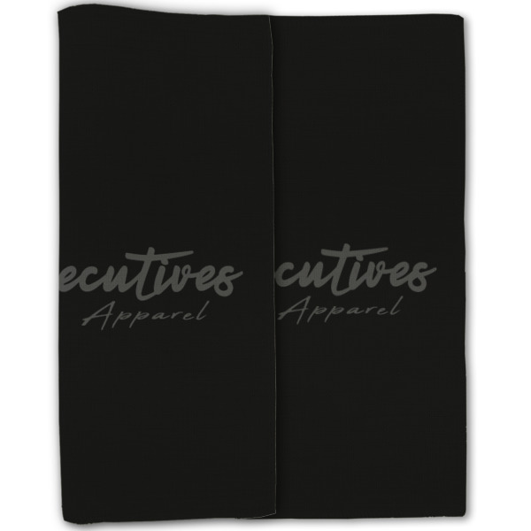 Custom Design - Linen Placemat - Double Sided - Folded Half