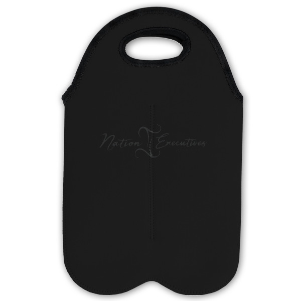 Custom Design - Double Wine Tote - Flat