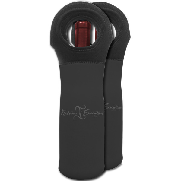 Custom Design - Wine Tote Bag - Two Bags