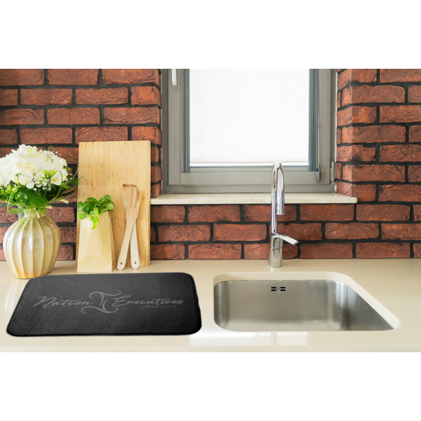 Custom Design - Dish Drying Mat - LIFESTYLE 2