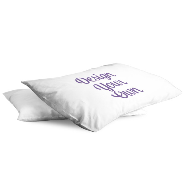 Custom Design - King Pillow Case - TWO (partial print)