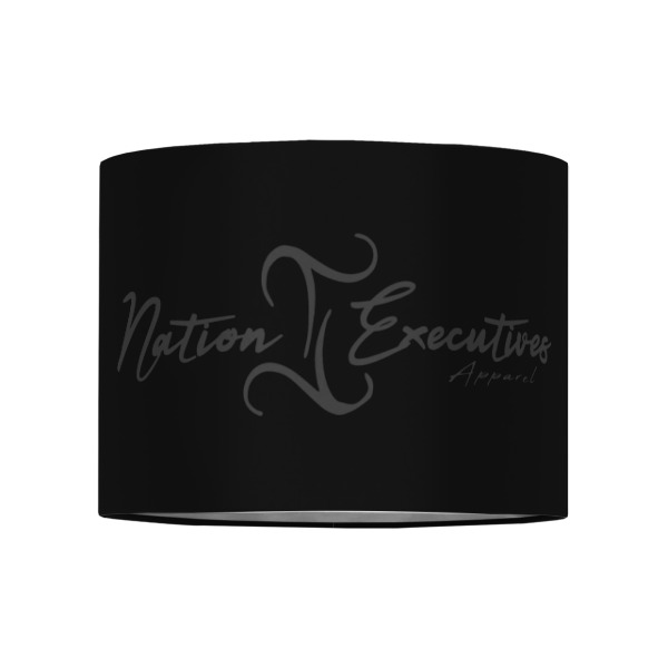 Custom Design - 8" Drum Lampshade - Front (Fabric)