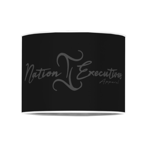 Custom Design - 8" Drum Lampshade - FRONT (Poly Film)