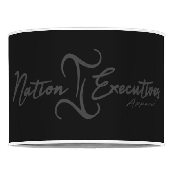 Custom Design - 16" Drum Lampshade - Front (Poly Film)