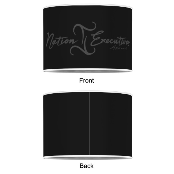 Custom Design - 8" Drum Lampshade - APPROVAL (Poly Film)