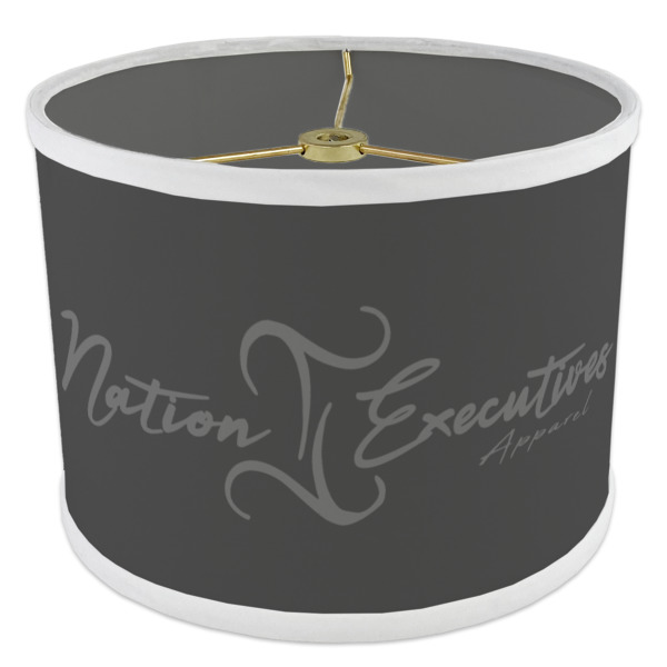Custom Design - 8" Drum Lampshade - ANGLE Poly-Film