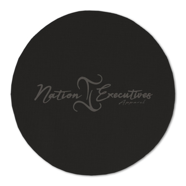 Custom Design - Round Linen Placemats - FRONT (Double Sided)