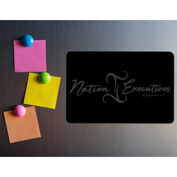 Custom Design - Rectangular Fridge Magnet - LIFESTYLE