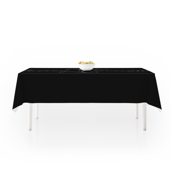 Custom Design - Tablecloths (58"x102") - LIFESTYLE (side view)