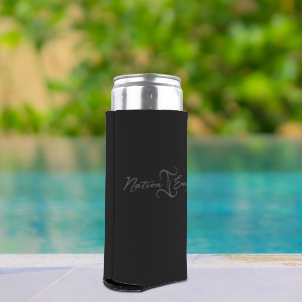 Custom Design - Can Cooler - Tall 12oz - In Context