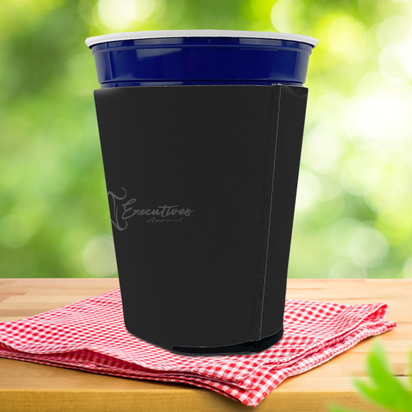 Custom Design - Party Cup Sleeves - with bottom - Lifestyle