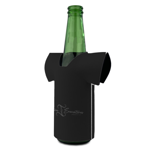 Custom Design - Jersey Bottle Cooler - ANGLE (on bottle)
