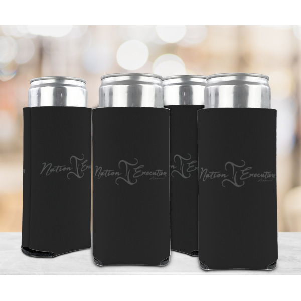 Custom Design - Can Cooler - Tall 12oz - Set of 4 - In Context