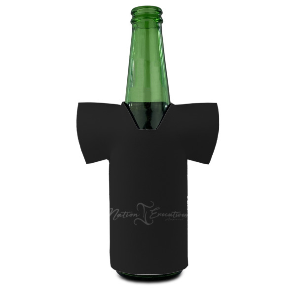 Custom Design - Jersey Bottle Cooler - Set of 4 - FRONT (on bottle)