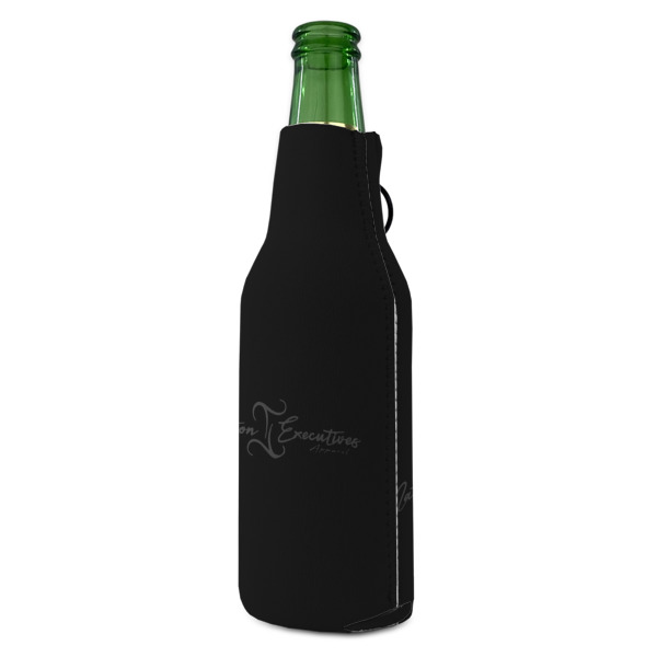 Custom Design - Zipper Bottle Cooler - ANGLE (bottle)