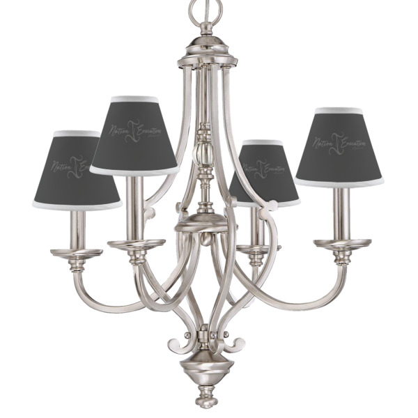 Custom Design - Chandelier Shade Shade - Lifestyle (On chandelier)