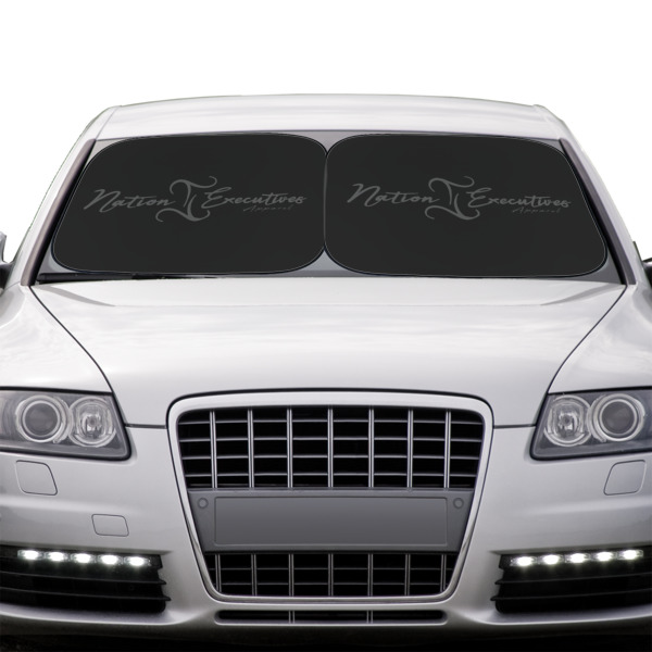 Custom Design - Car Sun Shades - IN CONTEXT