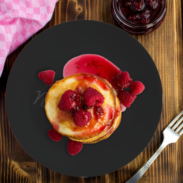 Custom Design - Melamine Plate 8 inches - LIFESTYLE