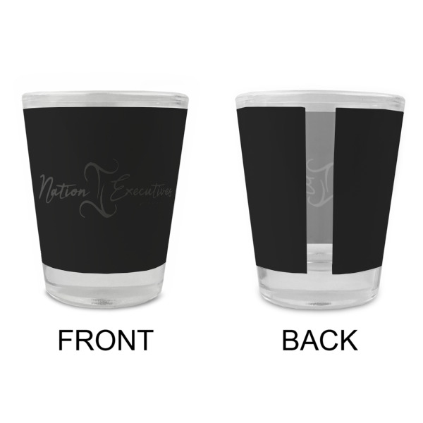 Custom Design - Glass Shot Glass - Standard - Front & Back