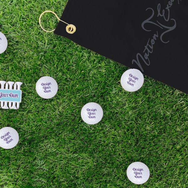 Custom Design - Golf Balls - Generic - Set of 12 - LIFESTYLE