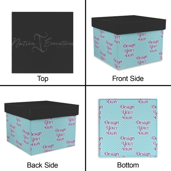 Custom Design - Gift Boxes with Lid - Canvas Wrapped - Medium - Approval
