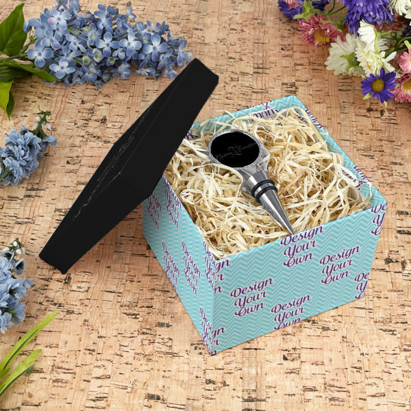 Custom Design - Gift Boxes with Lid - Canvas Wrapped - Medium - In Context