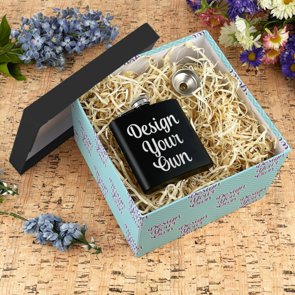 Custom Design - Gift Boxes with Lid - Canvas Wrapped - X-Large - In Context