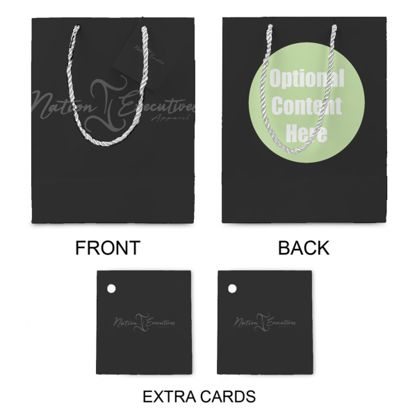 Custom Design - Medium Gift Bag - Approval