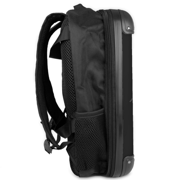 Custom Design - 13" Hard Shell Backpacks - Side View