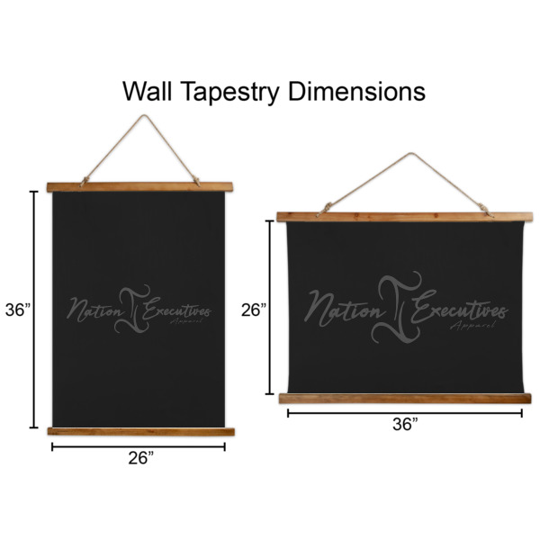 Custom Design - Wall Hanging Tapestries - Parent/Sizing