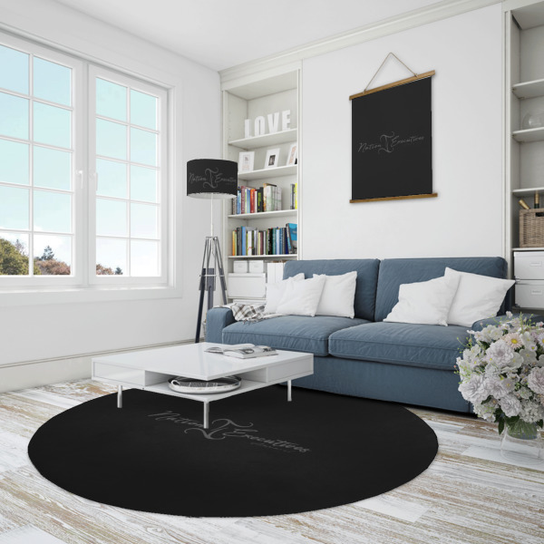Custom Design - Round Area Rug - IN CONTEXT