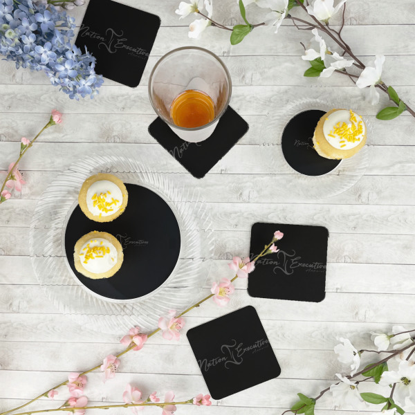 Custom Design - Plastic Party Appetizer & Dessert Plates - In Context