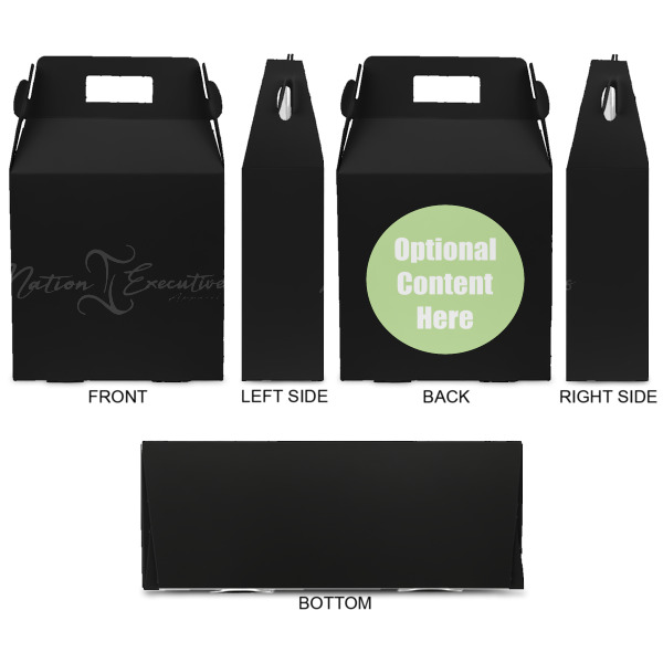 Custom Design - Gable Favor Box - Approval