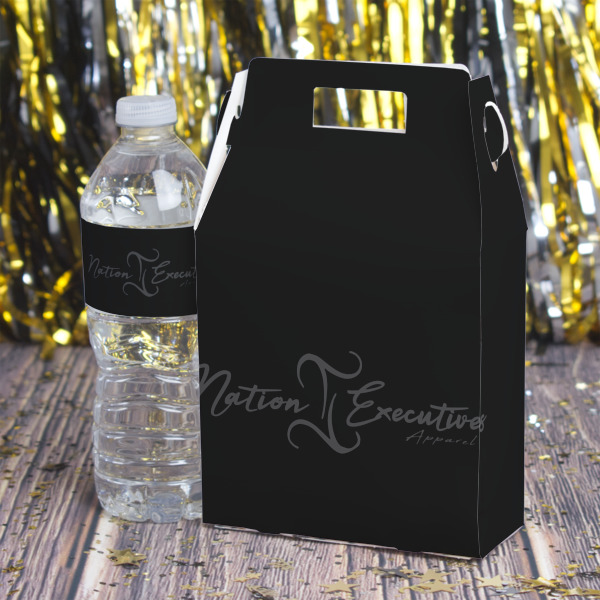 Custom Design - Gable Favor Box - In Context