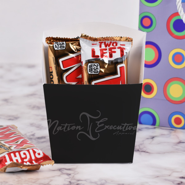 Custom Design - French Fry Favor Box - w/ Treats View