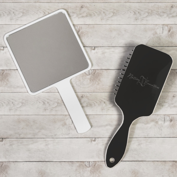 Custom Design - Hair Brush - In Context