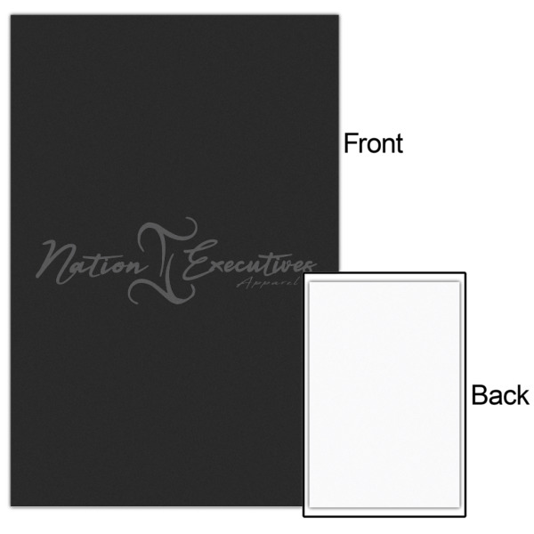 Custom Design - 20x30 - Matte Poster - Front & Back