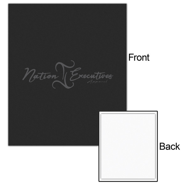 Custom Design - 20x24 - Matte Poster - Front & Back